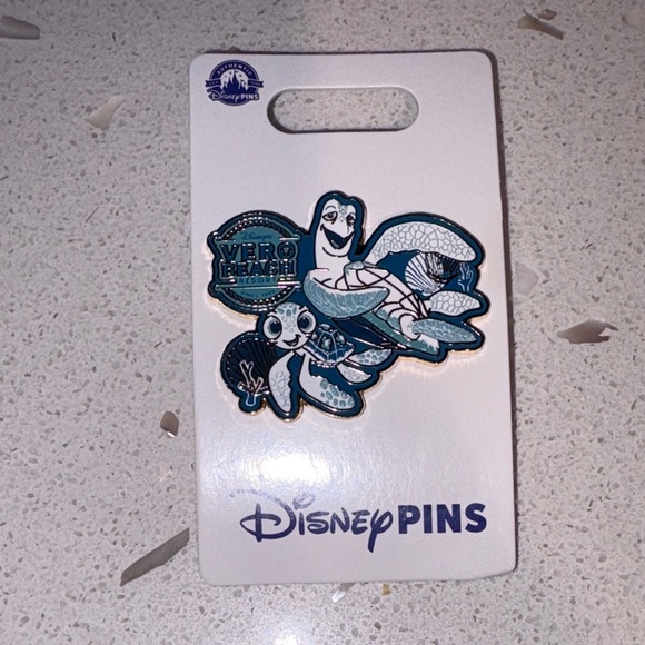 Disney Jewelry - Disney Vero Beach Blue and White Pin